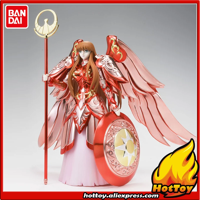 Оригинальный BANDAI Tamashii Наций Saint Cloth миф фигурку Богиня Афина 15 летие Ver. От &quotSaint