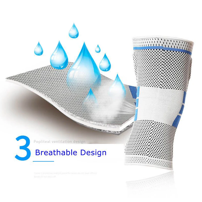 Наколенник из спандекса для волейбола спортивный эластичный бандаж баскетбола