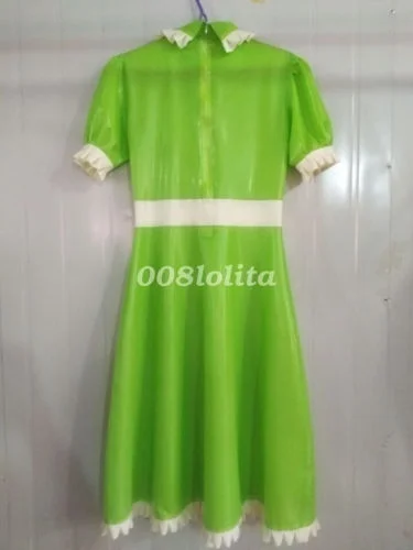 Платье на бретельках из латекса для девочек костюм с юбкой вечеринки размер XXS-XXL |