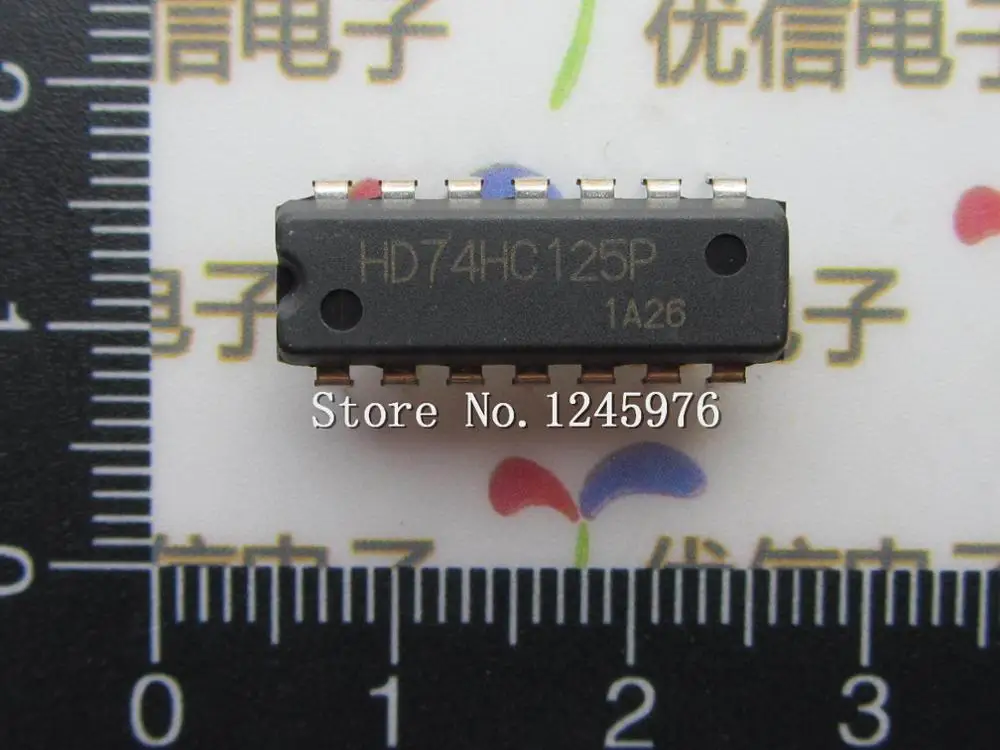 Free shopping Inline 74HC125 logic - Four bus buffer DIP-14 A1338 |