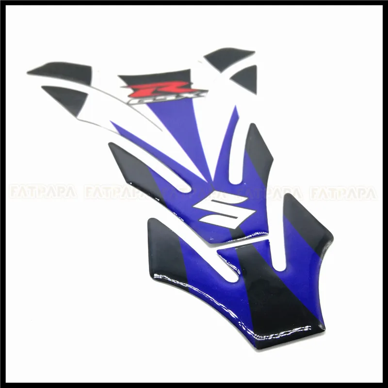 Мотоцикл BIEK 3D Светоотражающая наклейка на топливный бак аппликация для SUZUKI GSXR600