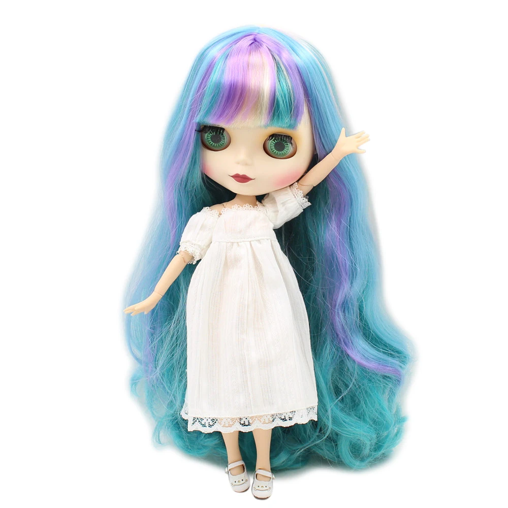 Ледяной DBS Blyth кукольные Цветные волосы нормальной кожи 4 цвета глаза Neo BJD