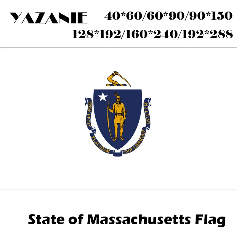 YAZANIE 60*90 см/120*180 см/160*240 см/192*288 см большой Массачусетский Государственный