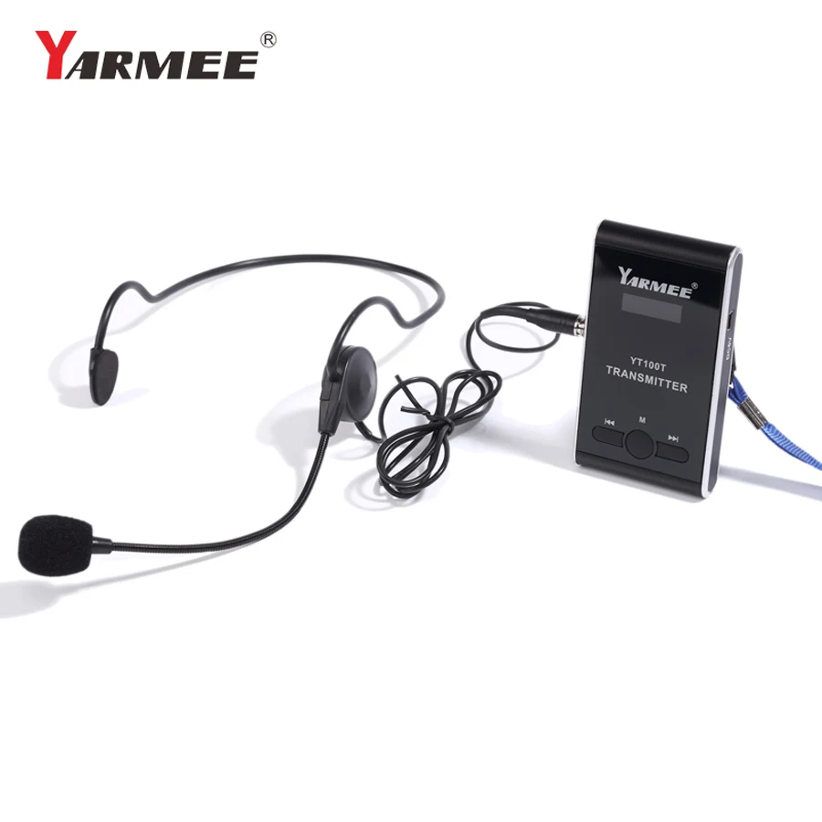 Wireless Tour Guide System 1 Transmitter+10 Receiver+Mic for Guiding Simultaneous Translation Interpretation | Электроника
