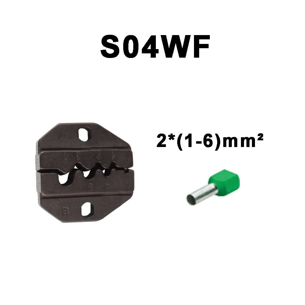 S-04WF LUBAN S03C S03D S26TW S04WF S10 S156 S0516 S616TD S210TX штамповочные наборы для AM-30 LS клещи обжимные модули инструментов - Цвет: S-04WF