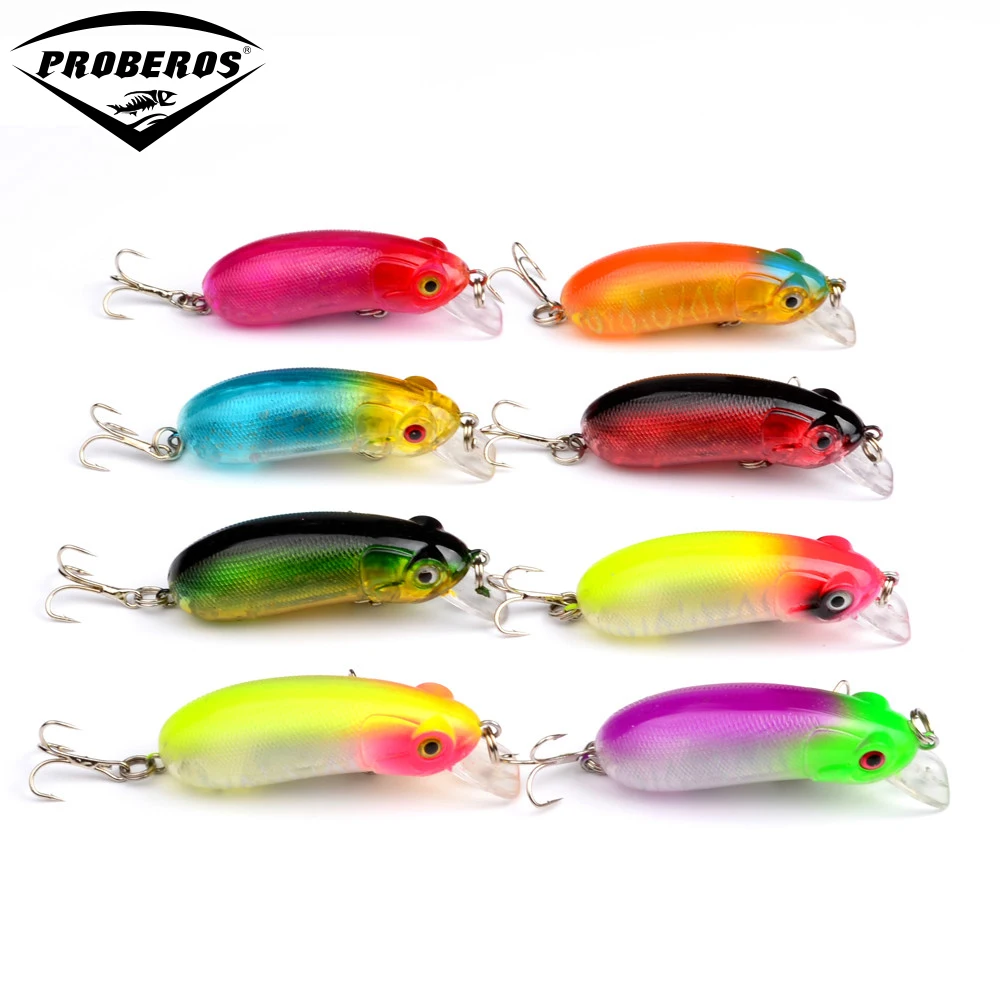 8pc/lot New Design jointed Dying fish fishing lures 6.5cm/10.5g 8color tackle 6# hook bait | Спорт и развлечения
