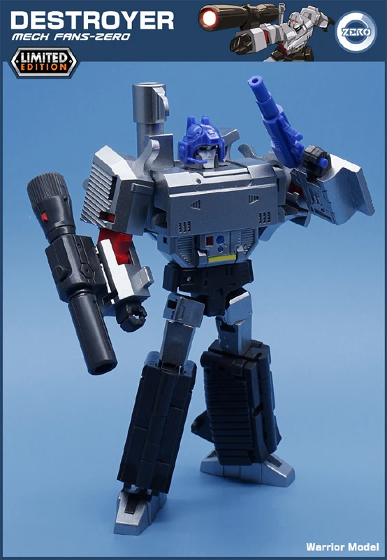 MechFansToys MFT MF ZERO нулевой Ограниченная серия металлик краски трансформации эсминец
