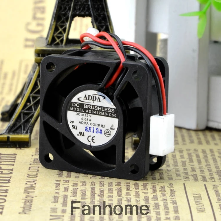 Вентилятор охлаждения с двумя шариками для нового Concord ADDA AD0412MB-C50 12V 0.08A 4020 |