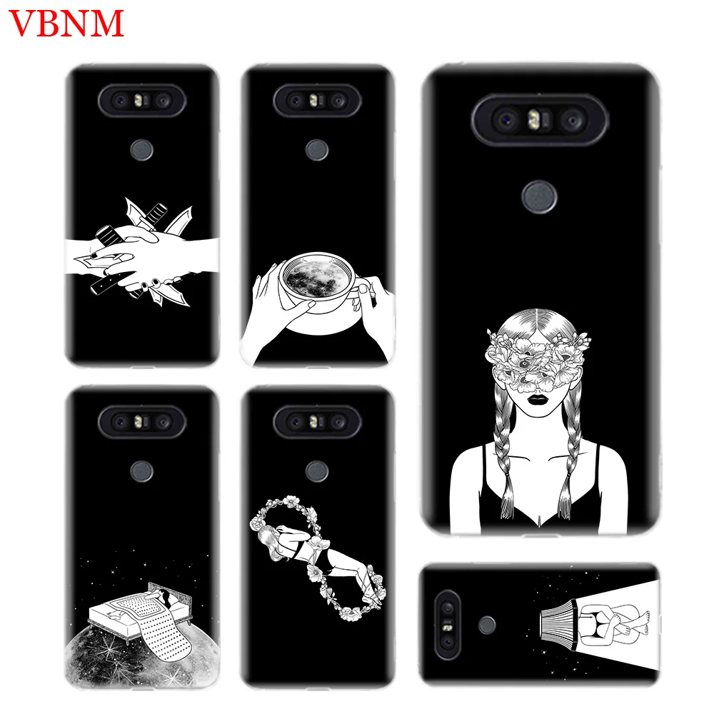 Для самых смелых желаний девушка прочный мягкий чехол для телефона LG V40 G6 G7 Q6 Q8 Q7 G5