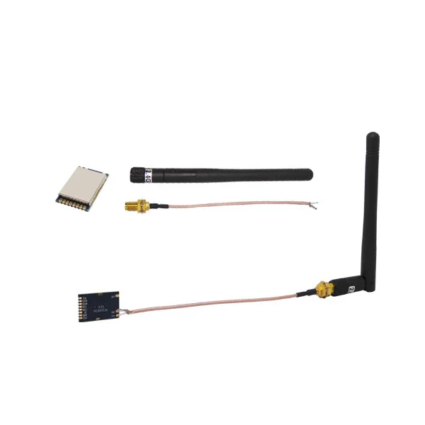 10 компл./лот RF2401F20 большой диапазон 20 дБм 2 4 ГГц nrf24l01 + модуль 100 мВт pa lna с