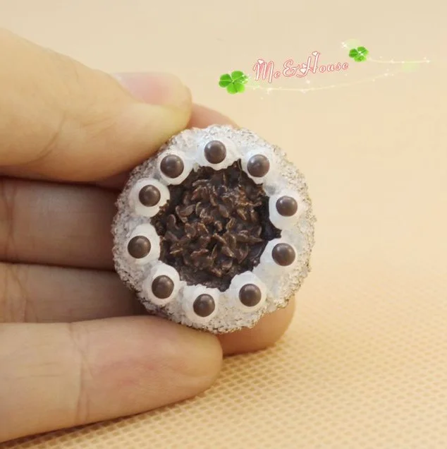 Мини dollhou мини торт Mini черный лес Торт Модель|cake|cake modelling |