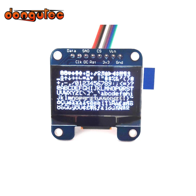 1.3&quot SSD1306 128x64 I2C/SPI OLED Module White Graphic Display Monochrome |
