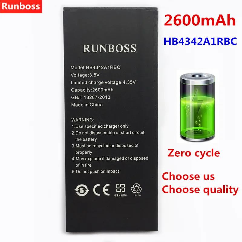 Новый большой емкости 2600 мА/ч HB4342A1RBC батарея для Huawei Honor 4A 5A LYO-L01 LYO-L21 Ascend 5 + SCL-TL00 |