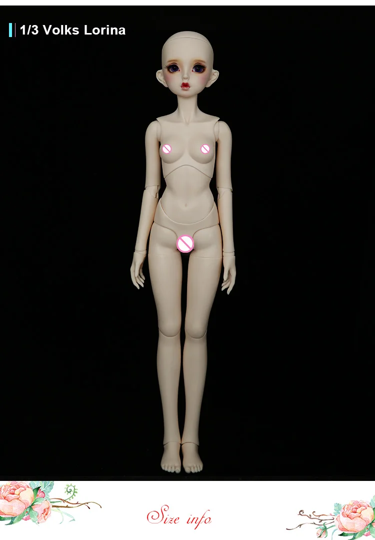BJD куклы 1/3 Volks SDGR девушка Лорина милый и сексуальный стиль игрушки для девочек день рождения Рождественские лучшие подарки Volks