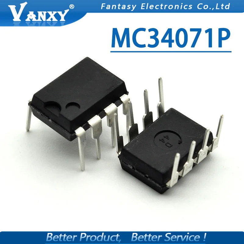 5 шт. MC34071P DIP8 MC34071PG MC34071 DIP 8 DIP|Интегральные схемы| |