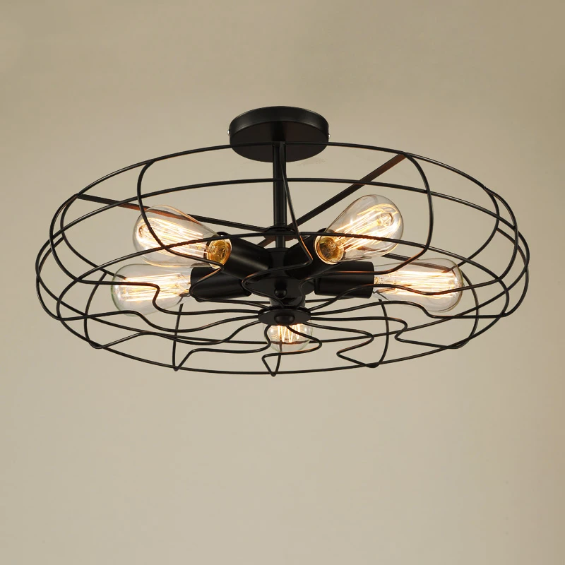 Ретро винтажный промышленный американский деревенский вентилятор Эдисона