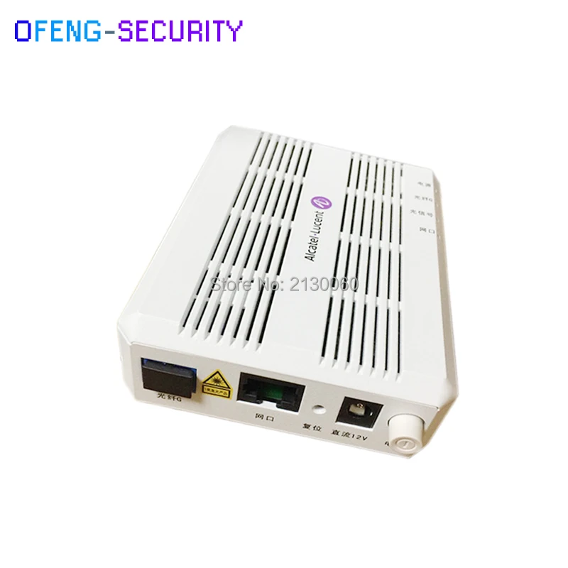 Оригинал Alcatel Lucent Bell GPON ONU I-010G с 1 GE ethernet портом SC/UPC входом английская версия |