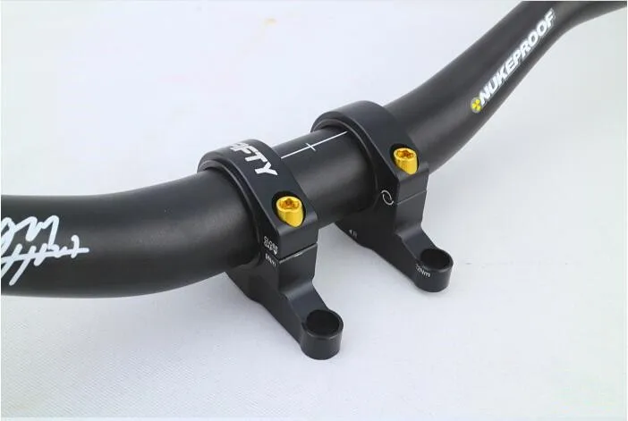 Пятьдесят DH из двух предметов углеродное волокно MTB ручной подвес CNC из сплава замок стебель для горных велосипедов стволовых Бар диаметр 30/45/50 мм