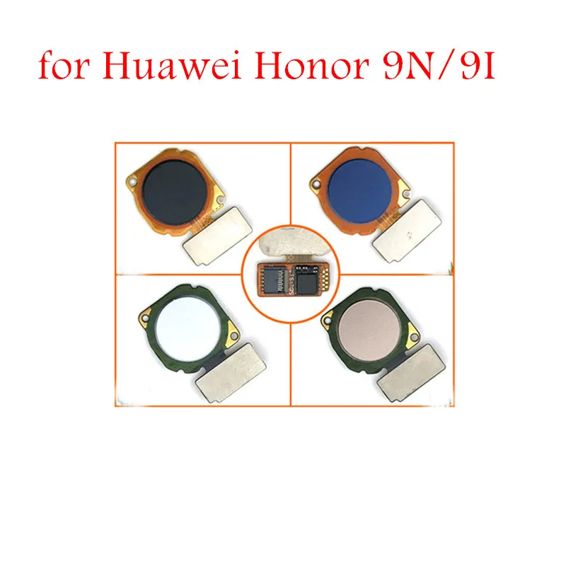 Для Huawei Honor 9N/9I сканер отпечатков пальцев кнопка домой гибкий кабель сенсорный ID