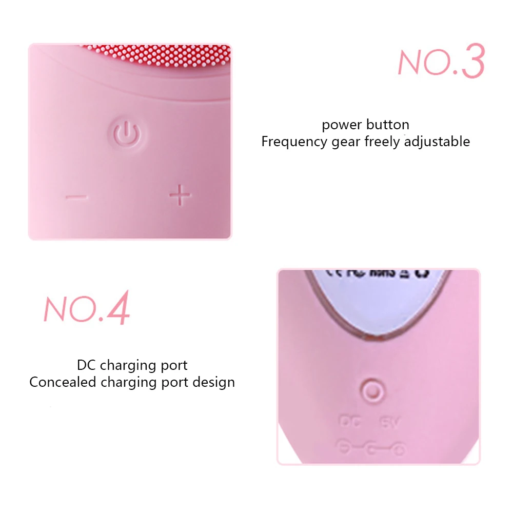 Прямая доставка высококачественный электрический гель для умывания мойка лица