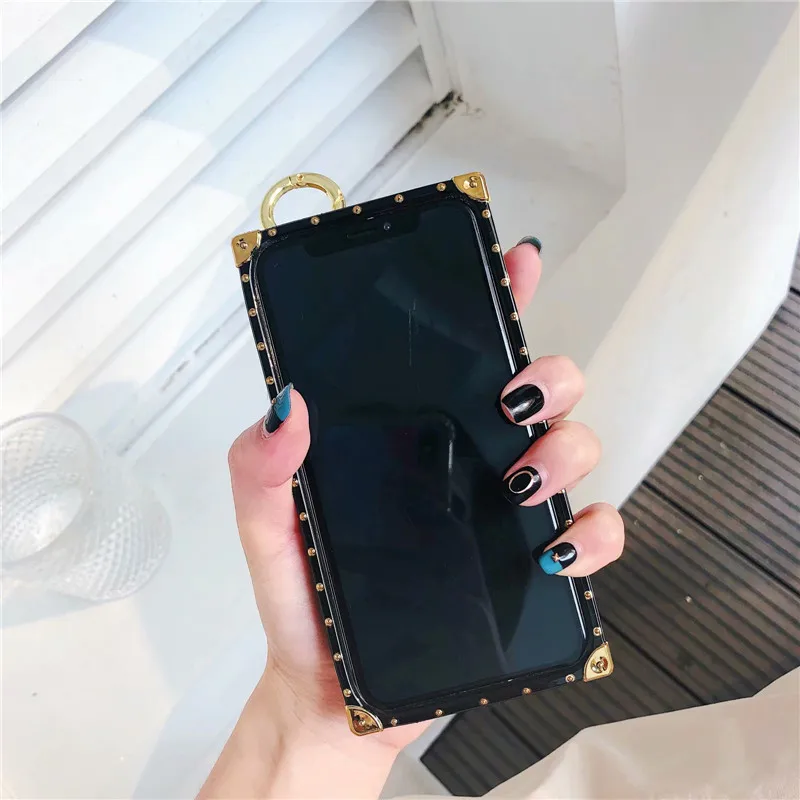 DISCASE модный квадратный мягкий чехол для телефона iphone XR XS MAX X 8 7 6 6s plus роскошный