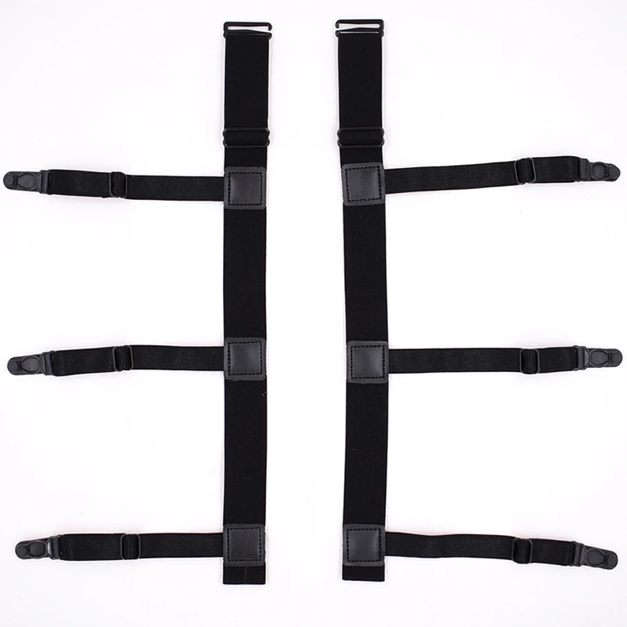 Подтяжки для рубашек мужские эластичные 1 пара|fashion suspenders|suspenders fashionshirt stays |