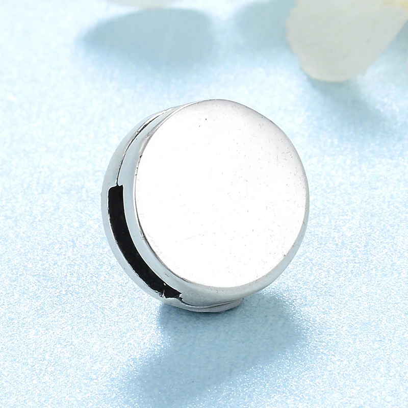 Мода 925 стерлингового серебра дьявол глаз синий и прозрачный циркониевый зажим