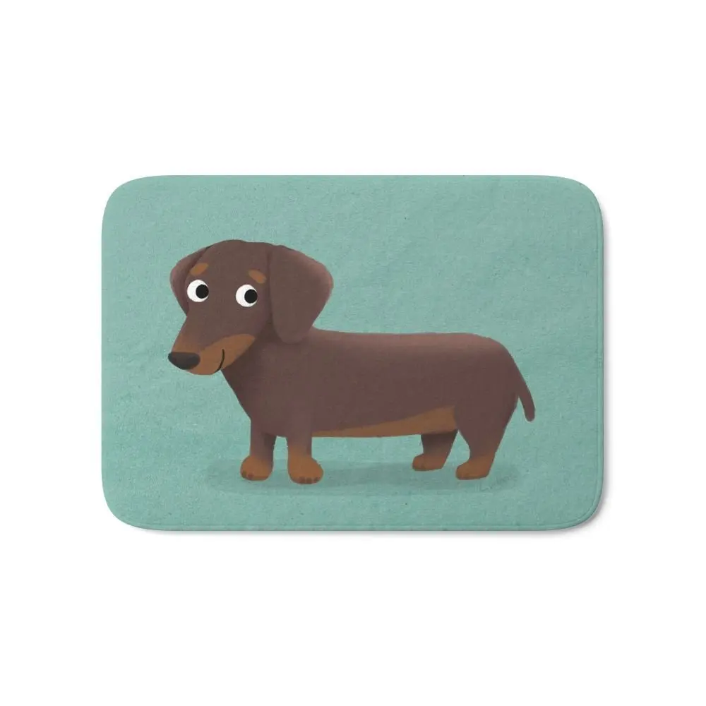 Dachshund Cute Dog Series коврик для ванной входной двери кухни коврики гостиной