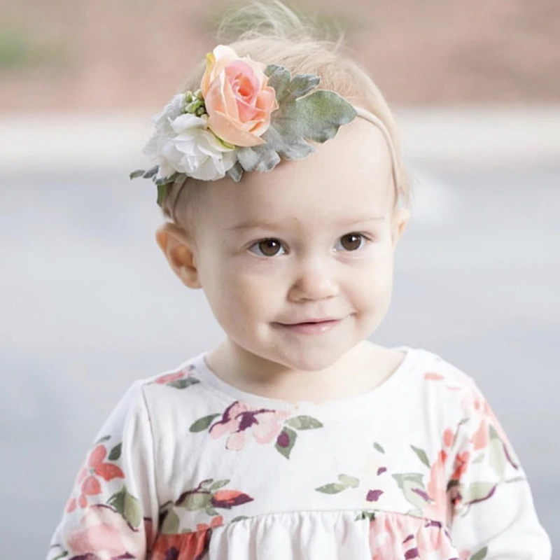 Ободок для волос детский в стиле бохо 1 комплект|baby hairband|flower headbandheadband set |