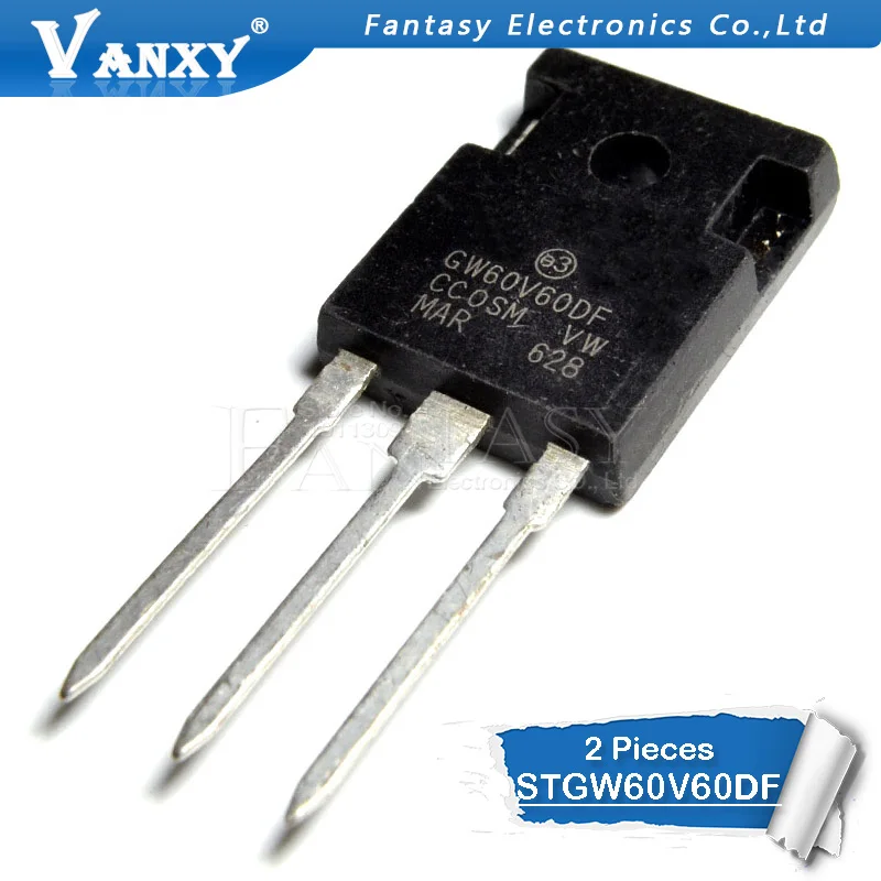 2 шт. STGW60V60DF набор из двух предметов GW60V60DF TO 247 STGW60V60 TO247 STGW60V60F|free|shipping free |