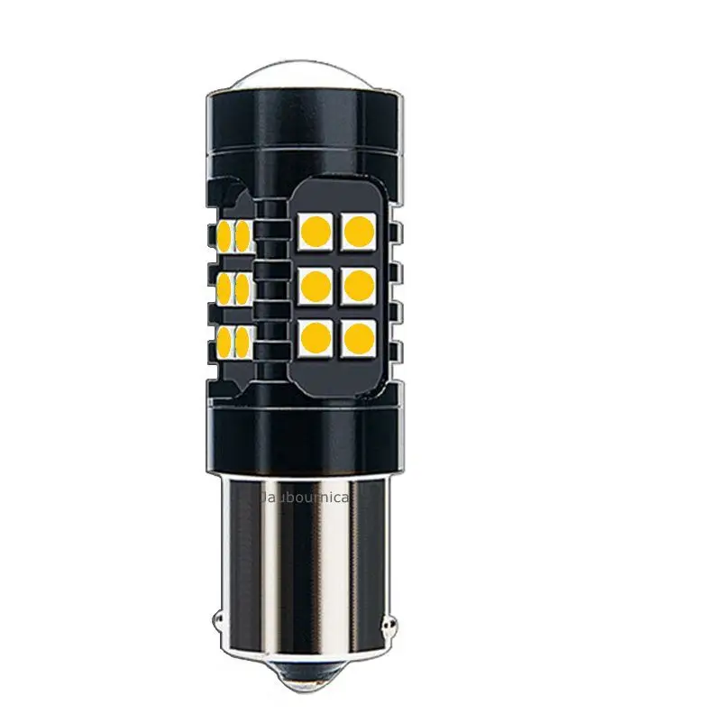 1 шт. 1156 BA15S P21W 7506 R5W 1500LM 27 SMD 3030 светодиодный фонарь заднего хода стоп сигнал парковочная лампа автомобильный