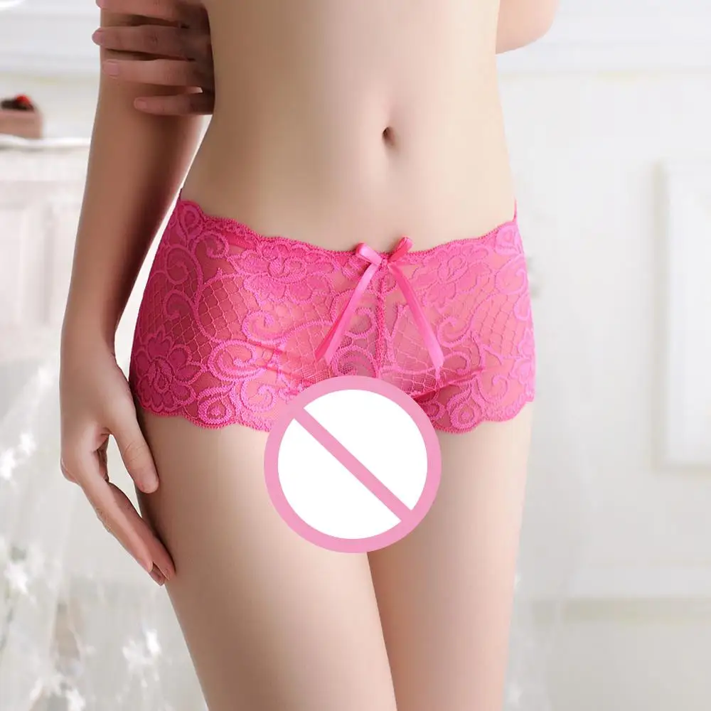 Женские кружевные сексуальные Трусы стринги нижнее белье низкая талия Бесшовные