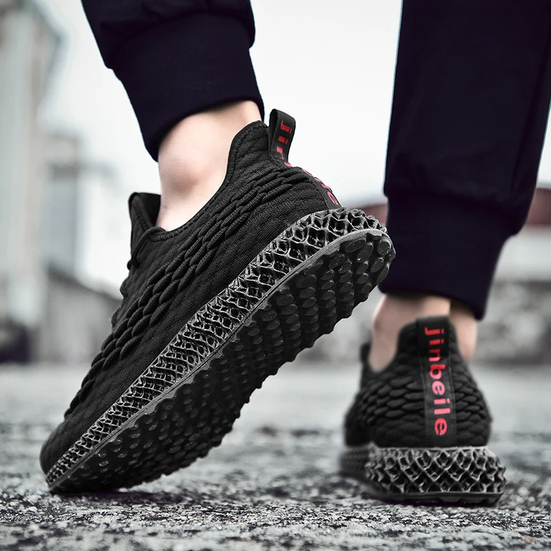 BVNOBET Breathable Casual Shoes Men Non-Leather Lace Up Wear-Resistant Sneakers Obuwie Meskie Streetwear Walking | Обувь