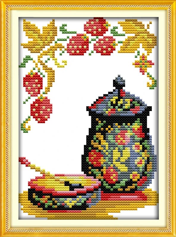 Цветные керамические принты наборы для вышивки крестиком настенные декор