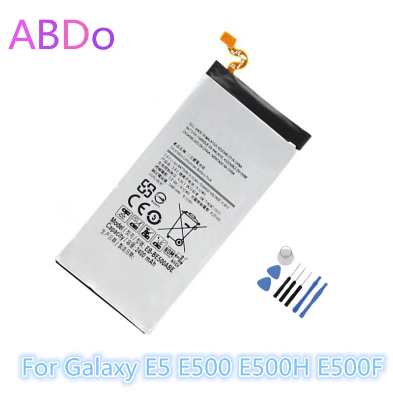 Семейная батарея для телефона Samsung Galaxy E5 E500 E500H E500F 2400 мАч сменные батареи AAA