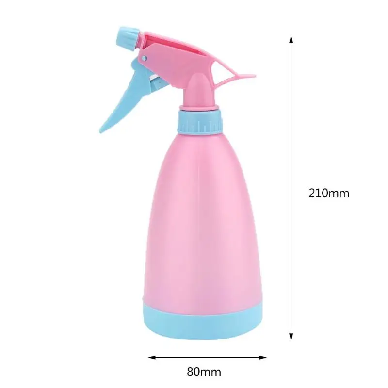 Pink 2L/3L ручное давление триггер распылитель бутылка садовый спрей бутылка для полива растений Лейка опрыскиватель Регулируемая медная насадка - Цвет: Pink