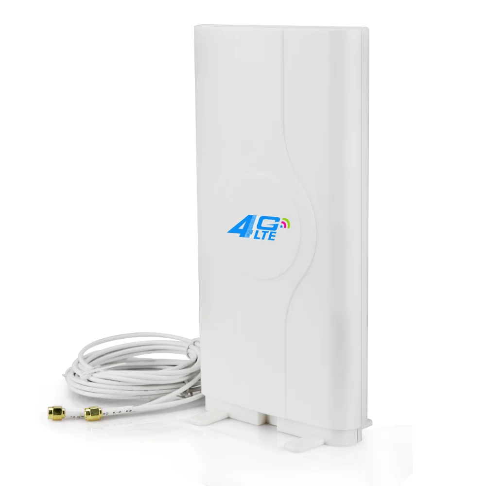 Мобильный усилитель антенны mimo 3G 4G LTE Антенна 2 * SMA male/TS9/CRC9 разъем с кабелем м 700 ~ 2600