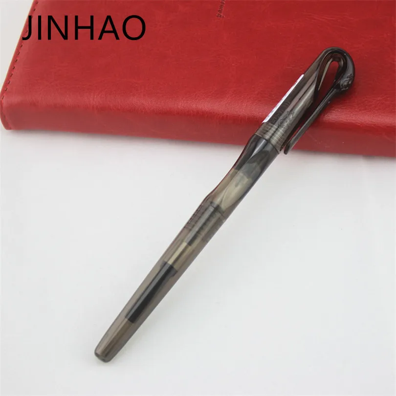 Перьевая ручка Jinhao с чернильными картриджами, набор стандартных офисных и школьных канцелярских принадлежностей, оригинальная ручка