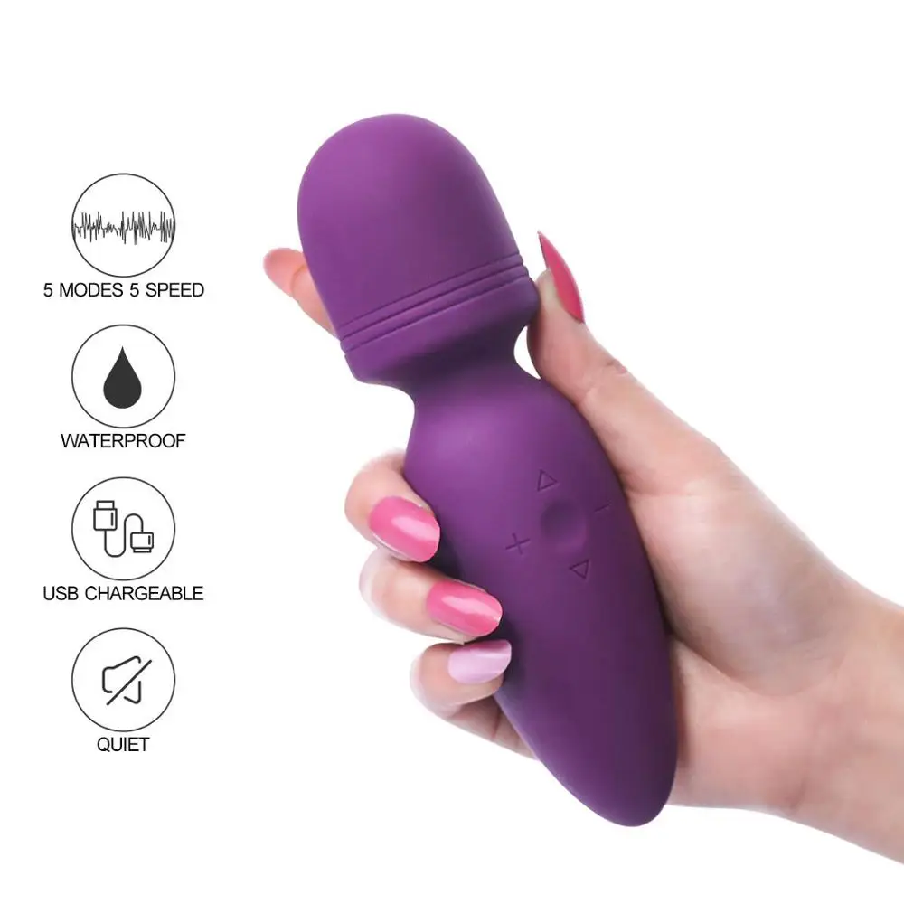 CRDC Мини Палочка Вибратор Fovel беспроводной портативный маленький размер ручной