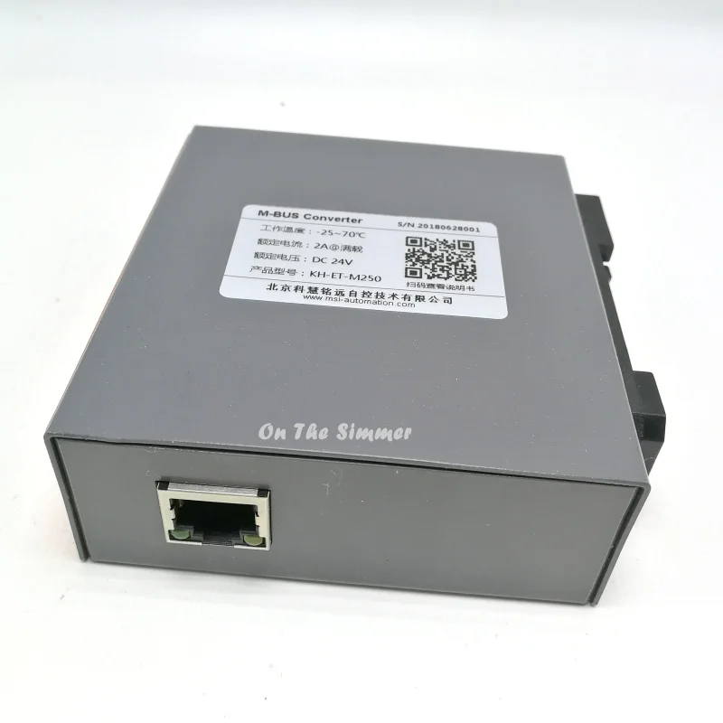 M BUS/MBUS в Ethernet/сквозной преобразователь (250 нагрузки) KH ET M250|Замыкатели| |