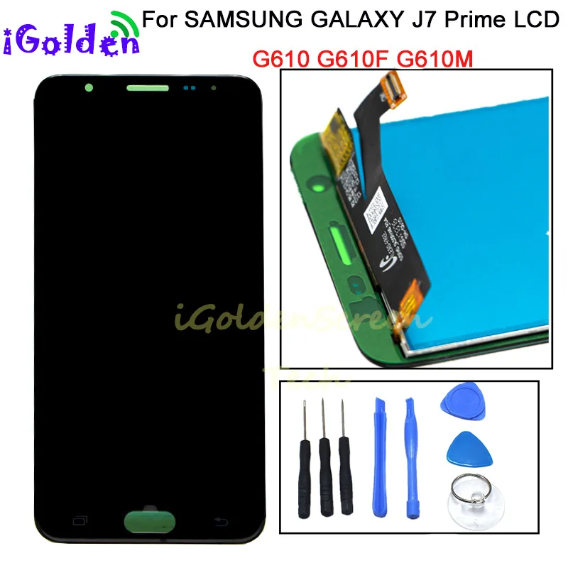 KINCOP запасные части IPS HD LCD для SAMSUNG Galaxy J7 Prime дисплей G610 G610F сенсорный экран