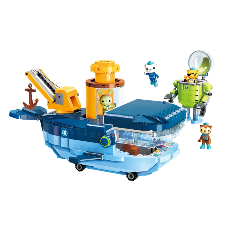 The Octonauts Barnacles Kwazii Peso Tweak Building Blocks Model Sets Kids Toy Compatible Toys &amp Hobbies 3714 | Игрушки и хобби