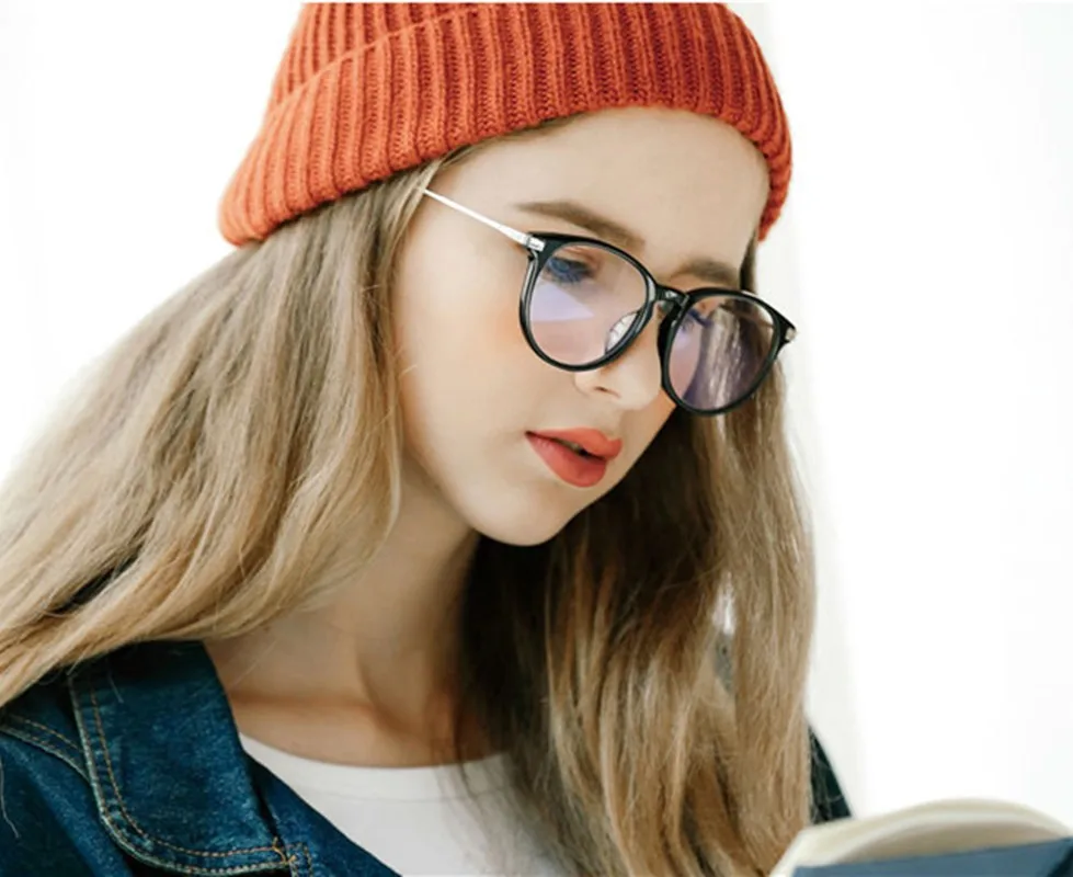 Gafas, элегантные солнцезащитные очки, модные, близорукость, оптические, компьютерные очки, оправа, фирменный дизайн, простые, для глаз, Oculos De Grau Femininos
