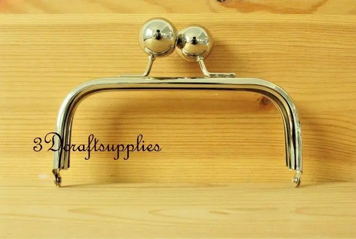 Металлическая рама для кошелька застежка сумочки клей на застежке зажим Большой