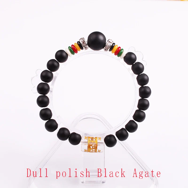 Шесть дизайнов счастливая мантра искусственный тигровый глаз камень круглые