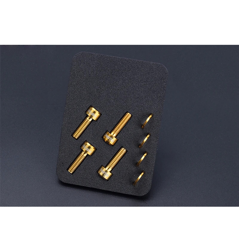 Зажим для дискового тормоза велосипеда M6x18 комплект из 4 зажимов с вогнутой