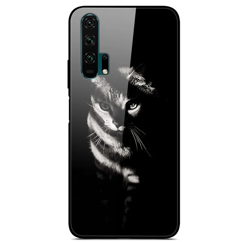 21 Закаленное стекло Чехол для Huawei Honor 20 Case Жесткий ПК Красочный чехол для Huawei Honor 20 Pro 20S Бампер чехол на телефона хонор20 20про - Цвет: 21