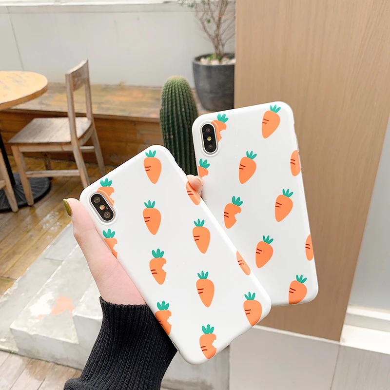 Чехлы для телефонов huawei P30 P20 mate 20 Pro Nova 3 3i 4 морковь матовый Силиконовый ТПУ чехол для Honor 10 Pro мягкая задняя крышка