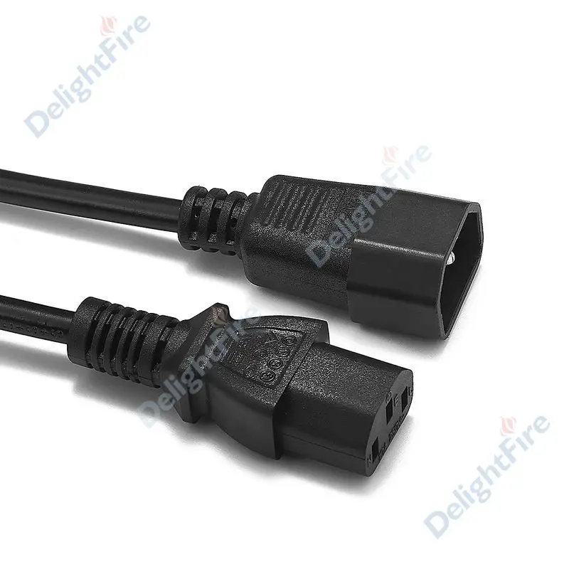 IEC C14 к C13 Cisco UPS шнур питания 1 м 3 м 5 м 10 м IEC C13 C14 кабель питания для ПК монитор компьютера PDU DMX DJ сценический светильник