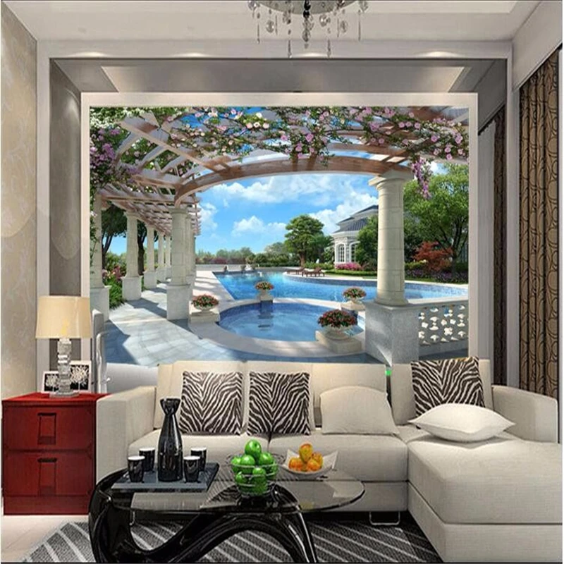 Обои beibehang 3d для фотосъемки в гостиную задний фон телевизора обои на стену